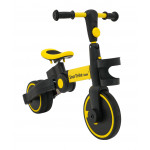 Detská trojkolka Happy bike 3v1 - žltá